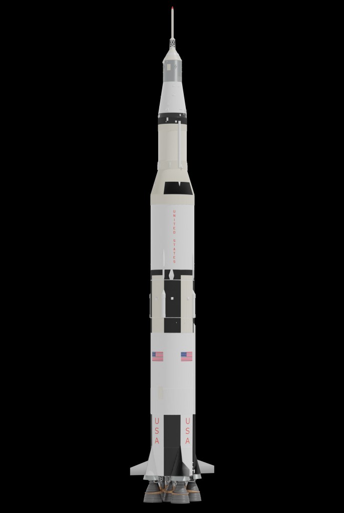 Saturn V rocket preview image 2